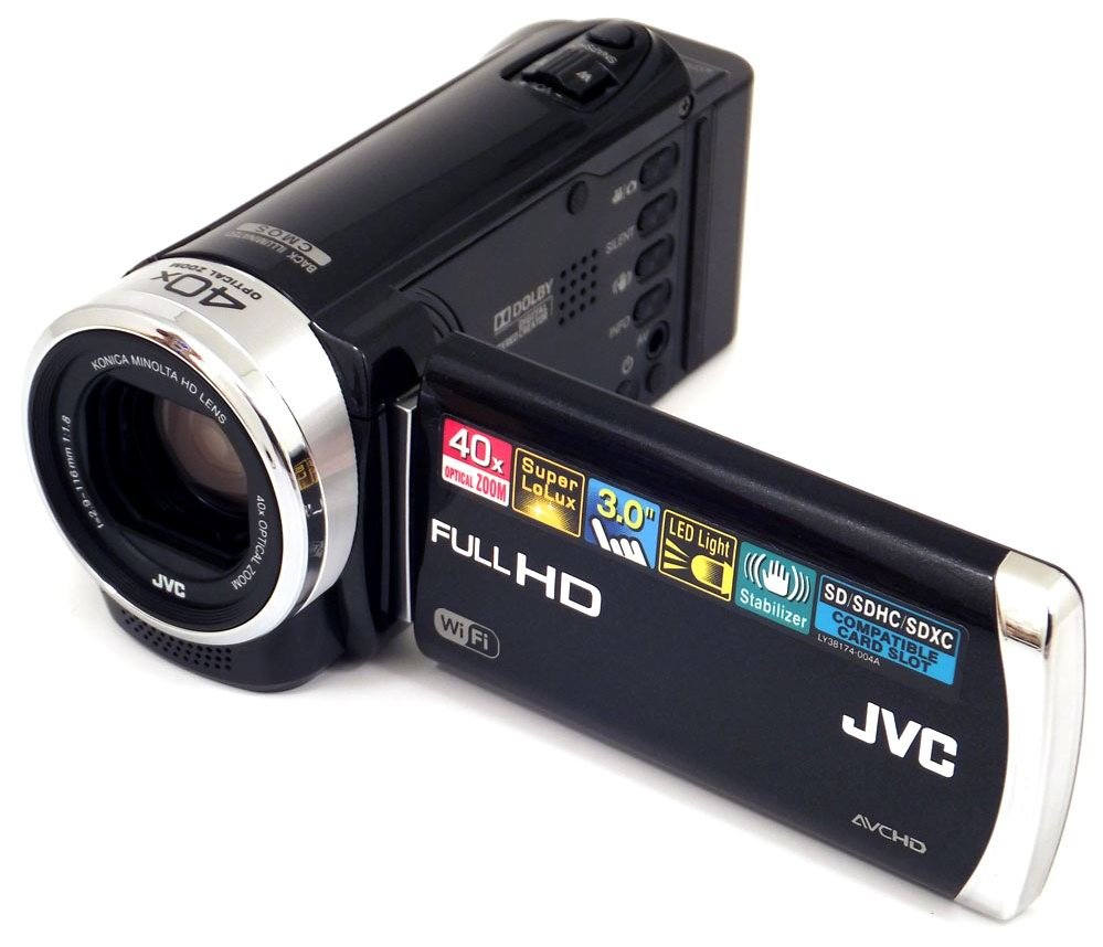 Цифровая видеокамера JVC GZ-EX215BEU + SDHC 8GB + аккумулятор JVC
